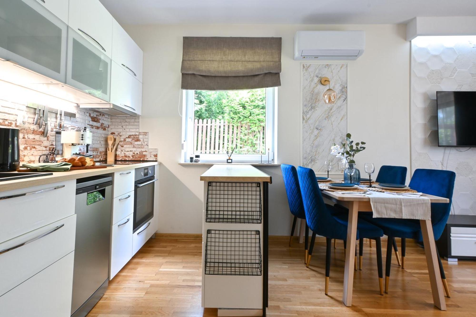 Malinowelove Aircon, 3 Rooms, Parking, Ogrod كراكوفيا المظهر الخارجي الصورة